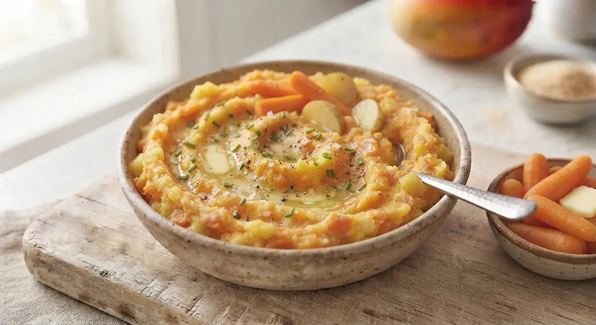 Mashed Carrot and Potato